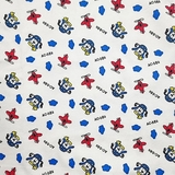 Пелюшка фланелева NL Baby Літак, 80х80 см, біло-синій (34663) - Pampik - 4