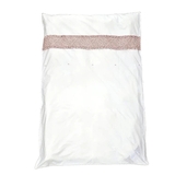 Комплект постельного белья NL Baby, 140х100 см, бело-розовый (867+842/37862) - Pampik - 3