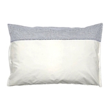 Комплект постільної білизни NL Baby, 100х80 см, біло-синій (839+842/38328) - Pampik - 2