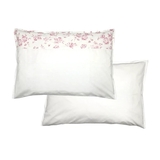 Наволочка NL Baby, 40х60 см, 2 шт., біло-рожевий (828+842/37911) - Pampik