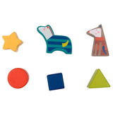 Игрушка деревянная Moulin Roty Сортер (659315/22159) - Pampik - 4