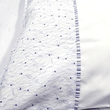 Наволочка NL Baby, 40х60 см, 2 шт., біло-блакитний (869+842/37912) - Pampik - 4