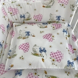 Наволочка NL Baby, 35х40 см, біло-рожевий (865/33332) - Pampik - 3