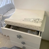 Комод NL Baby, 73x80х46 см, білий з сірим (3045/37896) - Pampik - 6