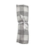 Пелюшка фланелева NL Baby, 80х80 см, біло-сірий (0020/38401) - Pampik