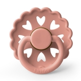 Пустышка латексная Frigg Fairytale X H.C. Andersen The Princess and the Pea, круглая, size 1, 0-6 мес., персиковый (000927) - Pampik - 2