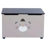 Комод для хранения Moulin Roty Кот в шляпе, 70x45x43 см, серый (666750/33280) - Pampik - 2