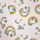 Пеленка муслиновая NL Baby Единорог, 80х80 см, розовый (32587) - Pampik - 4