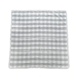 Пелюшка фланелева NL Baby, 80х80 см, біло-сірий (020/38367) - Pampik - 2