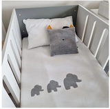 Подушка декоративная Moulin Roty Кот в шляпе, серый (666130/26421) - Pampik - 5