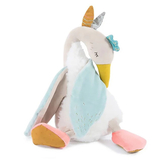 Игрушка мягкая музыкальная Moulin Roty Гусь, серый (714043/28848) - Pampik