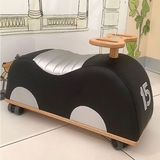 Каталка мягкая Moulin Roty Машина, черный (720114/22174) - Pampik - 2