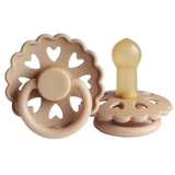 Пустышка латексная Frigg Fairytale X H.C. Andersen The Emperor's New Robes, круглая, size 2, 6-18 мес., бежевый (000922) - Pampik