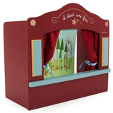 Ігровий театр Moulin Roty, дерев'яний настільний, червоний (711304/8183) - Pampik - 2