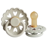 Пустышка латексная Frigg Fairytale X H.C. Andersen Clumsy Hans, круглая, size 2, 6-18 мес., серый (000918) - Pampik