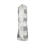 Пелюшка фланелева NL Baby, 80х80 см, біло-сірий (020/38367) - Pampik