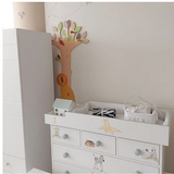 Вішак настінний 66x108 бежевий 658135 Moulin Roty - Pampik - 4