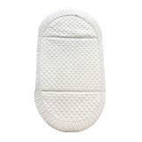 Простирадло на резинці NL Baby Babyhood, трикотаж, 125х70х10 см, білий (002/37562) - Pampik - 2