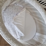 Простыня на молнии Micuna для люльки Smart, 60х53 см, 2 шт., белая (TX-1483/26909) - Pampik - 3