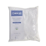 Простыня на резинке NL Baby, махровая, 140х70 см, белый (063/37646) - Pampik