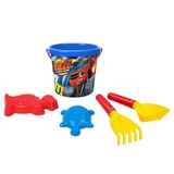 Набір для ігор у піску Wader IML Blaze Блиск та диво-машинки, 5 елементів (81352) - Pampik