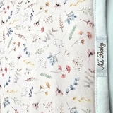 Рушник-куточок NL Baby в коробці, 75х75 см, білий з рожевим (014+019/38129) - Pampik - 3