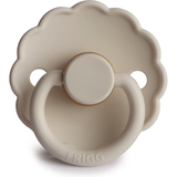 Пустышка латексная Frigg Daisy Sandstone, круглая, size 1, 0-6 мес., молочный (000557) - Pampik - 2