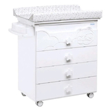 Комод пеленальний Micuna Dolce Luce, 93х79х49 см, білий (B-1673/29338) - Pampik