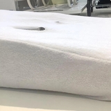 Простыня на резинке NL Baby для матраса Кокон, махровая, 90х50 см, белый (062/35110) - Pampik - 3