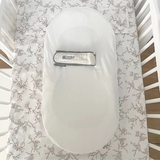 Простыня на резинке NL Baby для матраса Кокон, 90х50 см, белый (0000/32280) - Pampik - 3