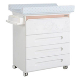 Комод пеленальний Micuna Magic & Mum, 93х79х49 см, білий з бежевим (B-1845/30141) - Pampik