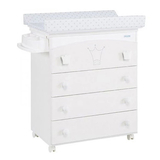 Комод пеленальний Micuna Valentina, 93х79х49 см, білий (B-970/31548) - Pampik