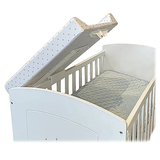 Дошка пеленальна відкидна Micuna Горох бежевий, 50х70 см, білий (CP-744/26985) - Pampik - 2