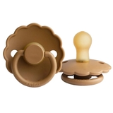 Пустушка латексна Frigg Daisy Cappucino, кругла, size 2, 6-18 міс., кавовий (000510) - Pampik
