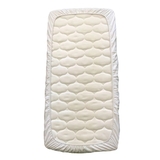 Простыня на резинке NL Baby, хлопок, 140х70 см, белый (833/33070) - Pampik - 2