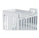 Дошка пеленальна відкидна Micuna Зірки сірі, 50х70 см, білий (CP-744/26986) - Pampik