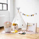 Корзина для хранения 3 Sprouts Лама, 48х56х28 см, бежевый (ILHLLM/27886) - Pampik - 3