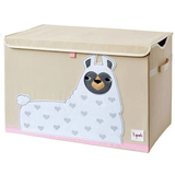 Ящик для зберігання 3 Sprouts Лама, 38x61x37 см, бежевий (ITCLLM/36217) - Pampik