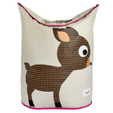 Кошик для зберігання 3 Sprouts Олень, 48х56х28 см, бежевий (ILHDEE/9509) - Pampik