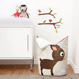 Кошик для зберігання 3 Sprouts Олень, 48х56х28 см, бежевий (ILHDEE/9509) - Pampik - 3