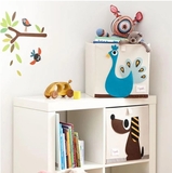 Куб для зберігання 3 Sprouts Собака, 33х33х33 см, бежевий (IBXDOG/9293) - Pampik - 2