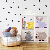 Куб для зберігання 3 Sprouts Зайчик, 33х33х33 см, бежевий (IBXRAB/17986) - Pampik - 3