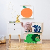 Ящик для хранения 3 Sprouts Дино, 38x61x37 см, бежевый (ITCDIN/30513) - Pampik - 3