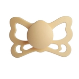 Пустушка силіконова Frigg Butterfly Pale Daffodil, анатомічна, size 2, 6-18 міс., жовтий (001170) - Pampik