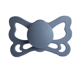 Пустушка силіконова Frigg Butterfly Slate, анатомічна, size 2, 6-18 міс., синій (001180) - Pampik