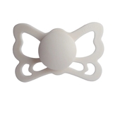 Пустышка силиконовая Frigg Butterfly Silver grey, анатомическая, size 2, 6-18 мес., светло-серый (001178) - Pampik
