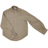 Вишиванка для хлопчика Twins Класична, р.122, хакі (88OT-К122-30) - Pampik