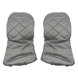 Муфта-рукавички NL Baby зі стібкою, сірий (0000/35471) - Pampik - 2