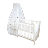 Балдахин NL Baby с вышивкой, 300х170 см, белый (834+924/30659) - Pampik - 2