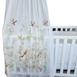 Балдахин NL Baby с вышивкой, 300х170 см, белый (834+924/30659) - Pampik - 3